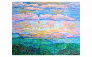 Blue Ridge Parkway Artist is Avoiding Work and I think I need a Sign...